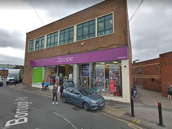 Paul Teece broke into the Scope charity shop in Wakefield city centre and ransacked the premises after being turned down for a job interview to work there.