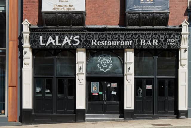 LaLa's Restaurant and Bar.