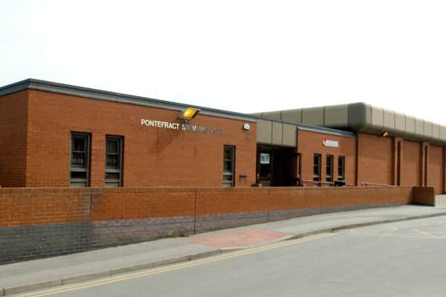 One person was banned from Pontefract Pool for foul and abusive language.