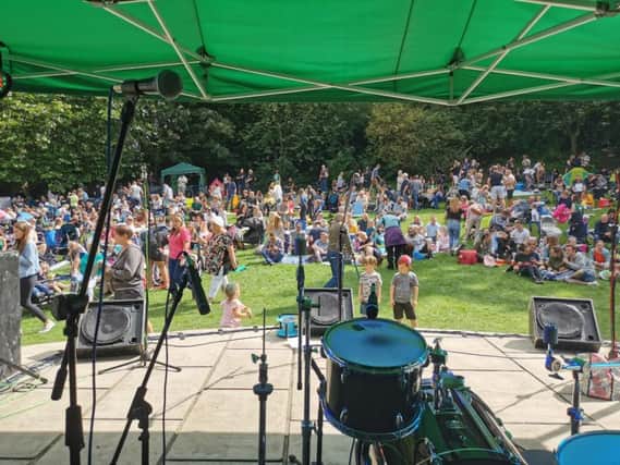 Around 4,000 people enjoyed the music in the Friarwood Valley Gardens to celebrate the second Friarwood Festival.