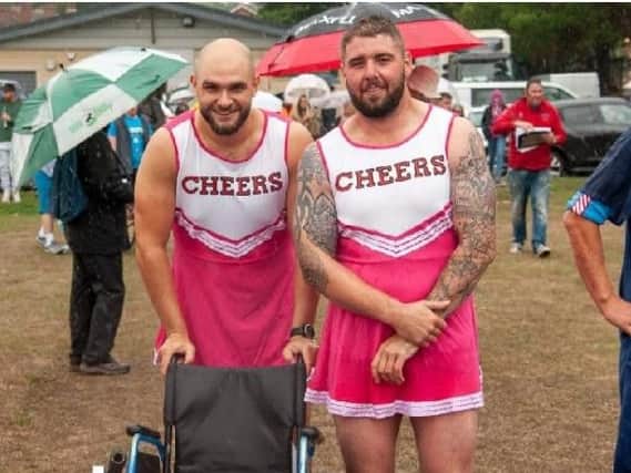 The Bearded Cheerleaders have won the race for the last three years - but will they be victorious again?
