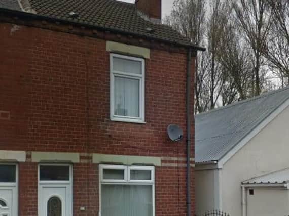 The end terrace in Castleford (Google Maps)