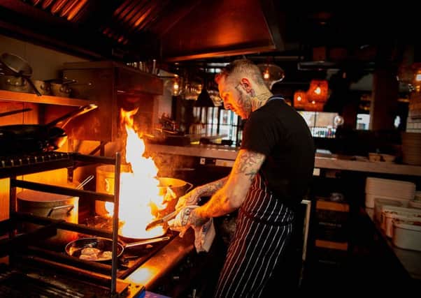 The first Wakefield City Centre Restaurant Week is taking place, with restaurants across the city offering lunch and dinner deals from just £5. Pictured is Robatar
Head Chef Andrew Stammers