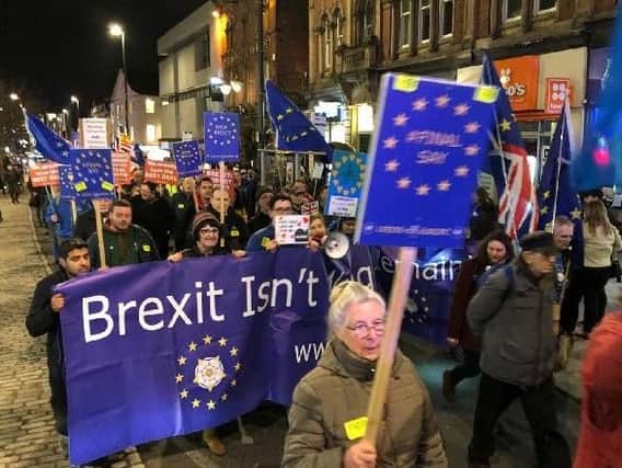 Today, protest group Leeds For Europe unveiled plans to hold a protest at 5.30pm on Thursday in Leeds' City Square.