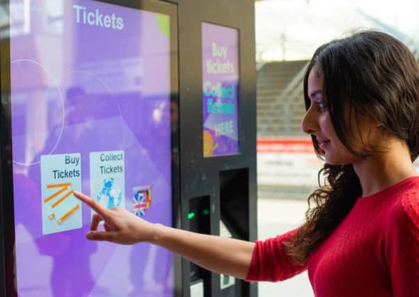 easy fare: Ticket vending machines have been rolled out.