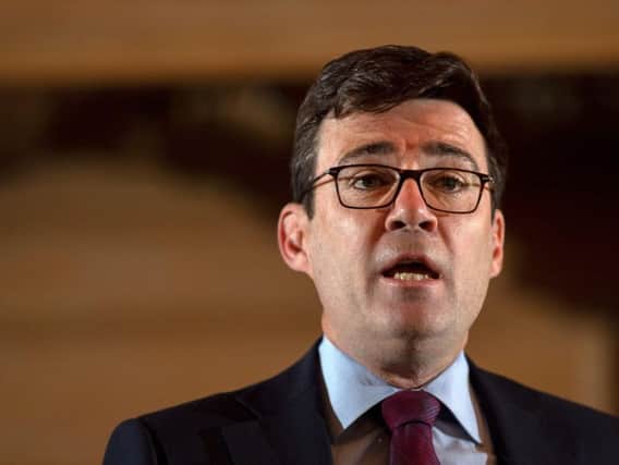 Greater Manchester metro mayor Andy Burnham. Picture: Bruce Rollinson.