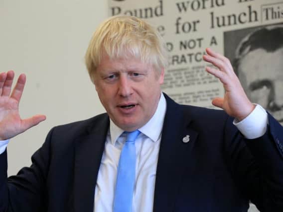 Prime Minister Boris Johnson. Pic: Chris Etchells