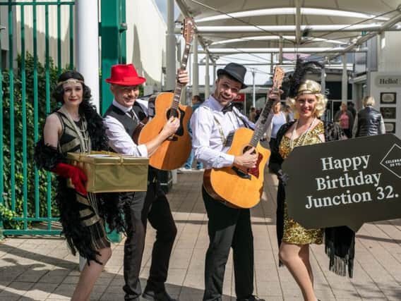 Castleford shopping centre Junction 32 has celebrated its 20th birthday.