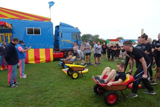 This is thefinal year 'It's a Knockout' will take placein Pontefract.