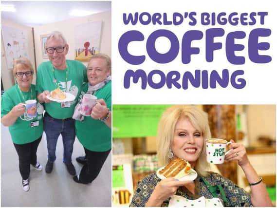 Fancy a nice cup of tea and a slice of cake? These are all the Macmillan Coffee Mornings being held in Wakefield this month.