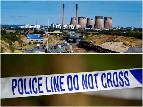 Emergency services were called to reports of potentially hazardous material at Ferrybridge last night.