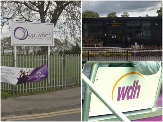 The letter was sent to parents at Outwood Academy Hemsworth and Outwood Grange Academy, in Wakefield.