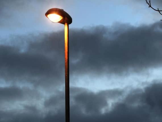 Street lights in the district are being made more energy efficient.