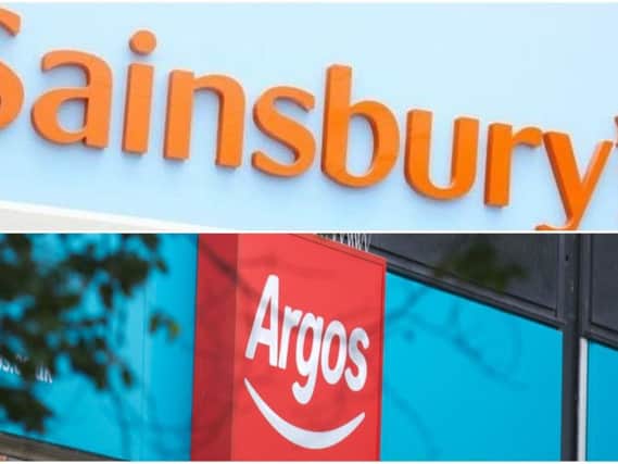 Sainsbury's has announced it is to close a number of its supermarkets across the country with Argos stores also being hit.