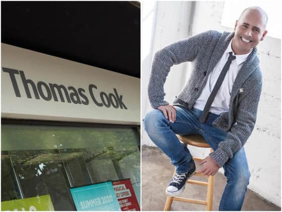 A Pontefract-born actor who traded the Five Towns for Hollywood is offering free theatre tickets to former Thomas Cook employees.