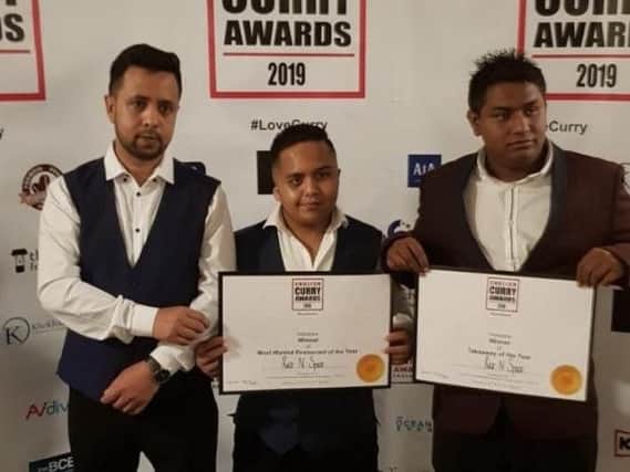 Wakefield restaurant thanks customers after winning two English Curry Award gongs