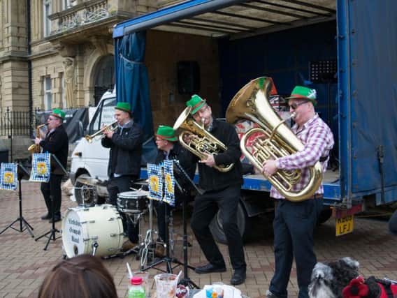 Yorkshire Oompah Band had the attendees dancing away