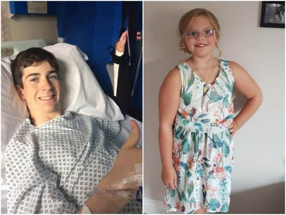 Lydia Lynes, from South Kirkby, will ride 30 miles from York to Selby and back to help her cousin Jack Bow, who has been diagnosed with Niemann-Pick type C  a condition that affects his motor skills, balance, eye movement and speech.