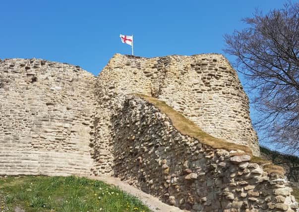 Work to restore Pontefract Castle is now complete. Pic couresty of Wakefield Council.