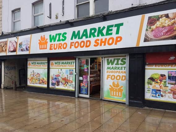 WIS Market, on Kirkgate in Wakefield, was searched by the authorities on September 21.