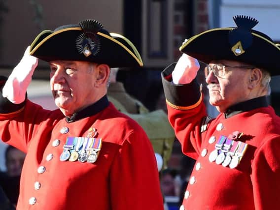 Thousands of people attended Remembrance Services across Wakefield.