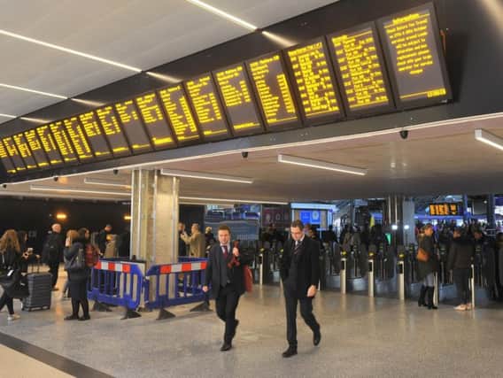 Huge train delays are expected throughout the day after two trains collided near Leeds Station. Stock image.