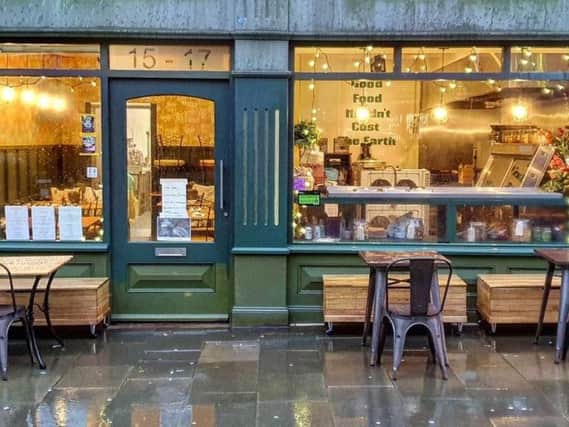 The little green bistro, an eco friendly, vegetarian eatery on Pontefracts Market Place is proving a huge success with local customers.