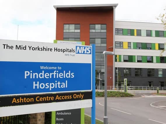 The mum had gone to Pinderfields Hospital with swelling affecting her face, feet and hands when she was six months pregnant.