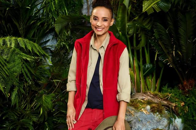Adele Roberts, a contestant on this year'sI'm A Celebrity, revealed that she had brought along a framed photo of the singer as her luxury item.Photo: ITV Plc