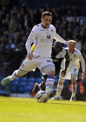Ross McCormack, in need of a goal after going six matches without one for Leeds United. Picture: IAN HARBER