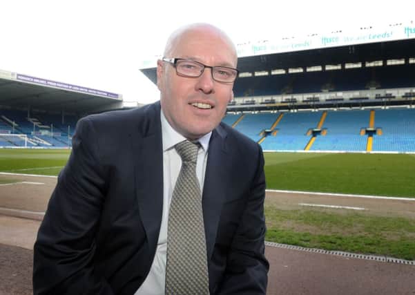 New Leeds United manager Brian McDermott pictured at Elland Road,