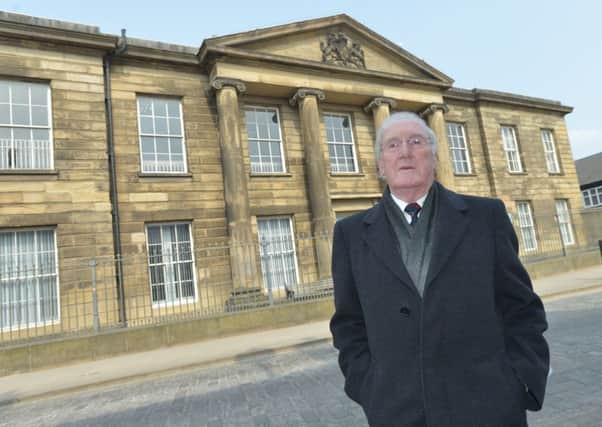 Sir William O'Brien who is hoping to secure use of the ex-Magistrates court in Pontefract as the home of a Liquorice museum.