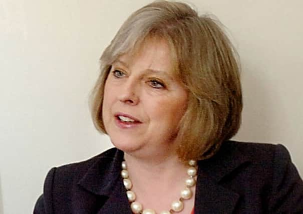 Shadow Women's Secretary Theresa May visits STAR (Surviving Trauma and Rape).
Theresa May.
w8109c921
