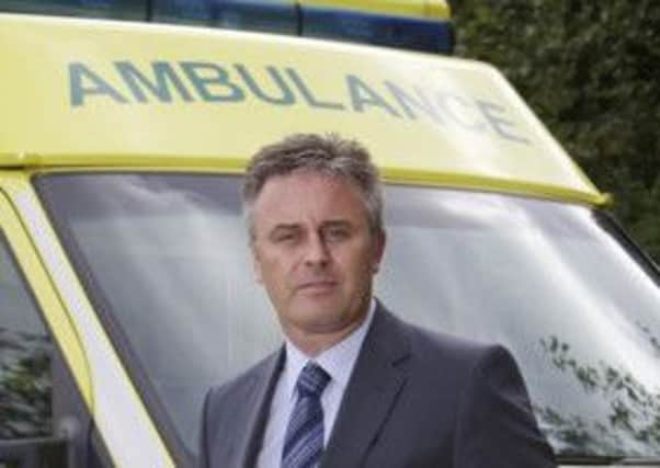 REFUTING CLAIMS Yorkshire Ambulance Service chief executive David Whiting.