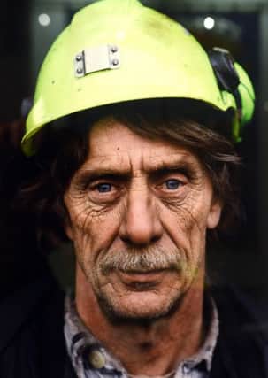 New mining exhibition at the National Coal Mining Museum for England.
Picture shows one of the portraits by photographer Anton Want.
p306e406