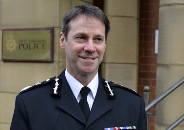 Mark Gilmore, pictured at the force's headquarters in Wakefield on his first day in charge April 2 2013.