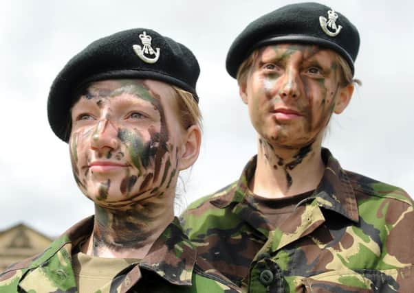29 Jume 2013.....Armed Forces Day event at Nostell Priory nr Wakefield.Nirvana Brooke and Chloe Sanderson