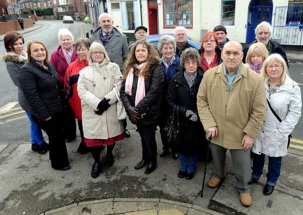 Ryhill post office closed with a location for the new one been found. MP Jon Trickett is pictured with local & parish councillors, and local residents who's concern is growing over the length of time it is taking to get them a new post office.
h303a404