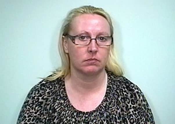 Dale Ballance. She has been jailed for three and a half years for defrauding the shoe firm where she worked out of just under £200,000