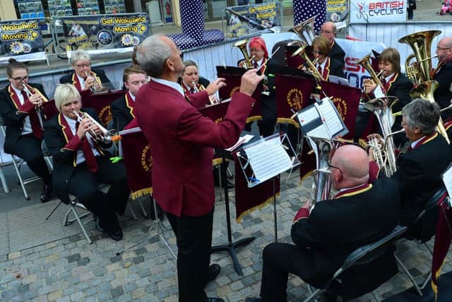 get wakefield moving grimthorpe brass band
