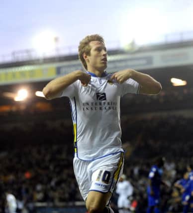 Luciano Becchio in his Leeds United days.