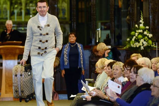 The Mill Batley, holds a fashion show inside Wakefield Cathedral, to raise money for Yorkshire Cancer research and also the cathedral.
w310e443