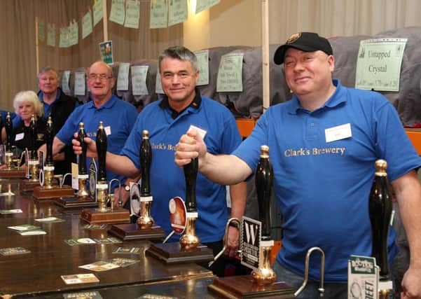 Wakefield Beer Festival 2014
Mick Exley, Paul Ruthven, Derek Waller and Maureen Waller