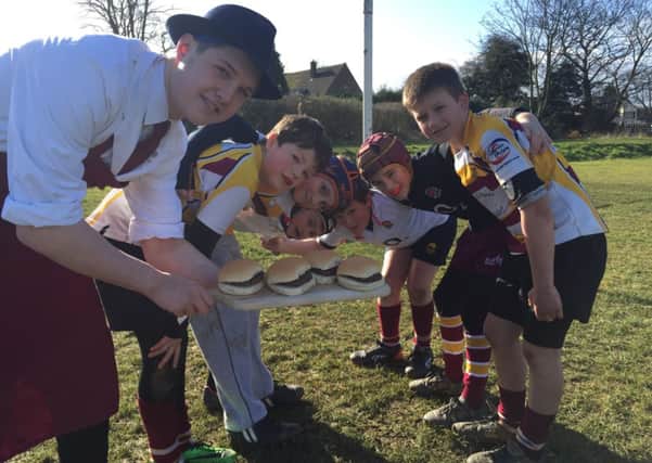 Sandal RUFC is gearing up for its minis and juniors rugby festival, which also features a barbecue with food donated by Blacker Hall Farm Shop