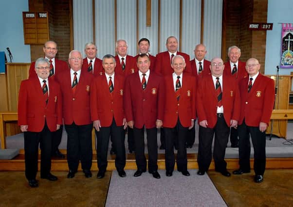 Featherstone male voice choir are recruiting new members.
p8772a220