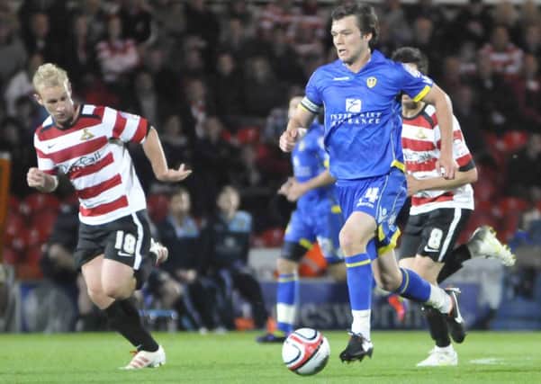 Jonny Howson in action in his Leeds United days.