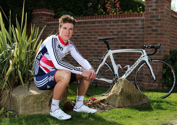 Wakefield rider Oliver Wood is competing in the Tour de Yorkshire.