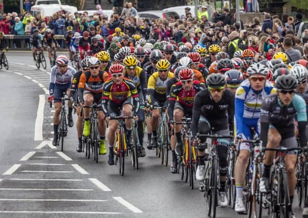 Tour de Yorkshire riders at Newmillerdam. Picture by Lee Ward