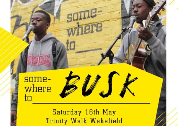 Somewhere to Busk