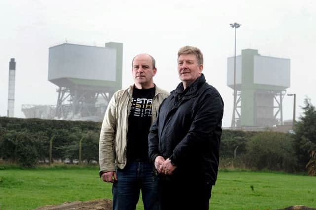 Keith Poulson and Keith Hartshorne from the NUM